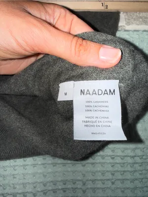 Naadam 100% Cashmere Crewneck Sweater‎ Size M thumbnail 3