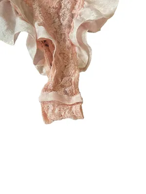 Victoria’s Secret Gold Label Teddy/Bodysuit Pink Size M Vintage 90’s Romantic thumbnail 4