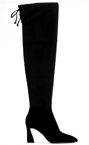 Vince Camuto Taplana Over The Knee Boot Black size 9 Wide Calf NEW thumbnail 1