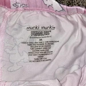 Munki munki women’s medium peanuts pajama‎ set thumbnail 13