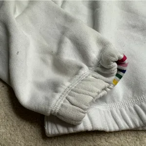 Abercrombie: Rainbow Striped Cropped Sweatshirt thumbnail 9