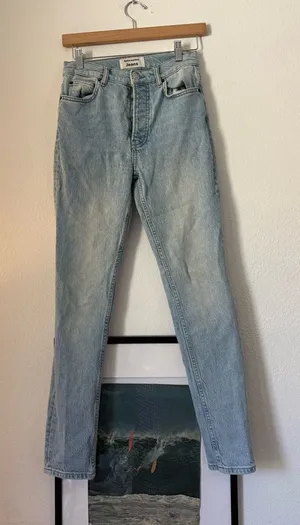 Reformation Light Blue Jeans thumbnail 1