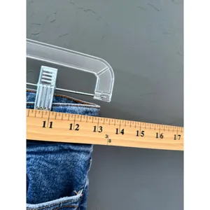 Zara Women High Waisted Flare Jeans Medium Wash‎ Blue Size 4 Slim Fit Denim Tall thumbnail 4