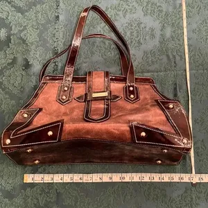 7 for All Mankind Gorgeous brown handbag minimal signs of wear lots of life left thumbnail 3