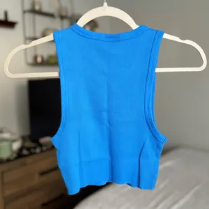 NWOT Crop Ribbed Tank XXS thumbnail 4