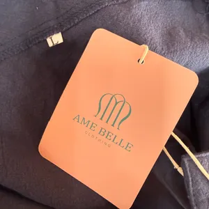 Ame Belle Clothing Women's Navy Blue Linen Blend Overall Jumper NWT Size Large thumbnail 3