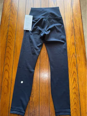 Lululemon Wunder Train No Line High Rise 25” Black Size 4 NWT thumbnail 3