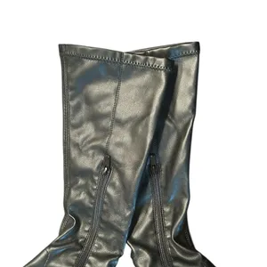 Aqua Black Block  Sock Boots(Size 8) thumbnail 5