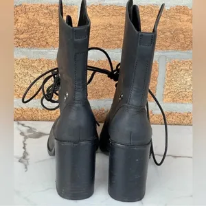 Jeffrey Campbell "JUNEAU" Leather Boots 7.5 thumbnail 4