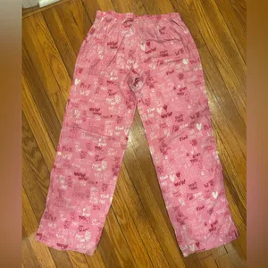 PINK Victoria’s Secret Vintage Graffiti Pajama Pants thumbnail 2