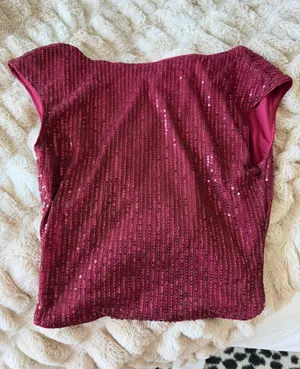 Red Sequin Amazon Top thumbnail 1