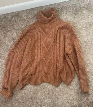 Burnt Orange Sweater thumbnail 1