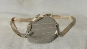 Adidas Mini Crossbody Bag Beige Mesh Small Shoulder Travel Bag Adjustable Strap thumbnail 2