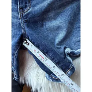 BKE Denim Jean Shorts with Frayed Hem size 26 thumbnail 6