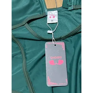 Shekini One‎ Piece Swimsuit Size Medium Zip Up Chest NWT Beach Travel Vacation thumbnail 11