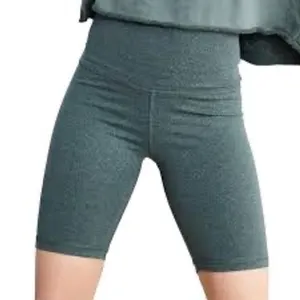 Aerie Chill Play Move High‎ Waisted Biker Shorts Green XS thumbnail 1