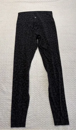 Lululemon Align High-Rise Pant 28 Wild Thing Camo Deep Coal Multi Size 8 LW5BSZS thumbnail 1