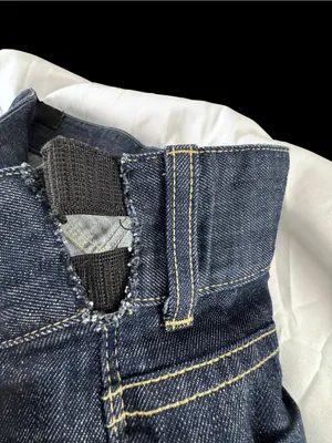 Gap maternity jeans Dark Blue Women's Bootcut Jeans additional elastic sides thumbnail 6