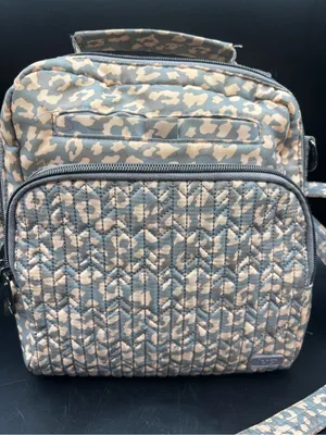Lug Ranger Bag Crossbody Pearl Leopard Cheetah Pockets Travel Purse Strap thumbnail 2