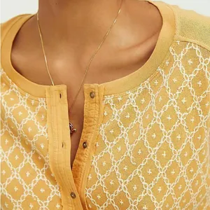 FREE PEOPLE Free Sport Henley Long Sleeve Top thumbnail 2