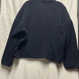 Anthropologie Willow the Label size L black fleece pullover. thumbnail 4