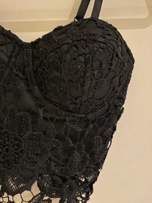 Cool Attitude Corset-style Lace Top thumbnail 3