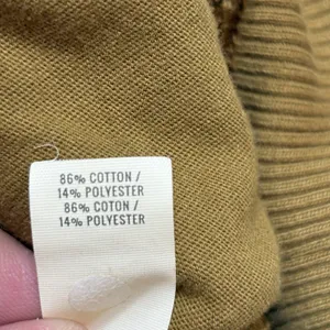Aerie Sweatshirt Womens XL Mountain Season Mock Neck Oversized Olive Toned Gold thumbnail 7