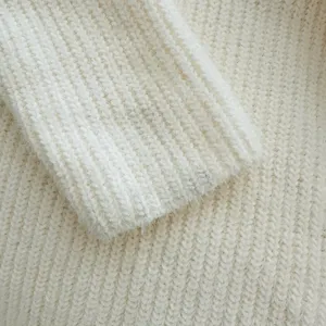 Abercrombie & Fitch Soft A&F Collection Cozy Cream Turtleneck Sweater Size M thumbnail 8