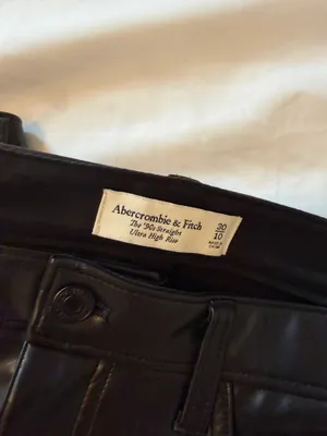 Abercrombie Leather Pants thumbnail 2