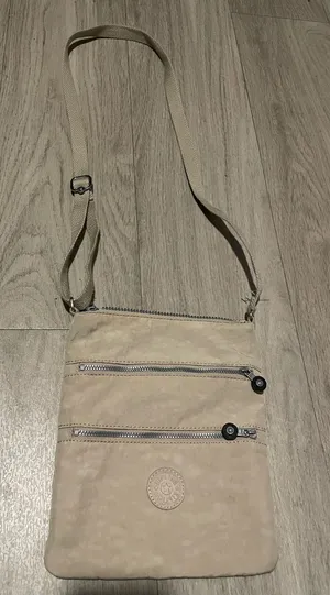 Kipling Beige Crossbody Bag with Double Zip Pockets thumbnail 1