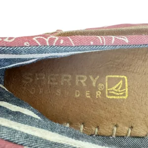 Sperry Topsider Katama Whale‎ Print Slip on Espadrille Flats Women's Size 8 thumbnail 12