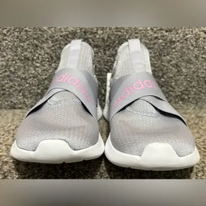 NWT adidas Puremotion Adapt Women’s Slip-On Tennis Shoes Gray Pink Size 12 thumbnail 4