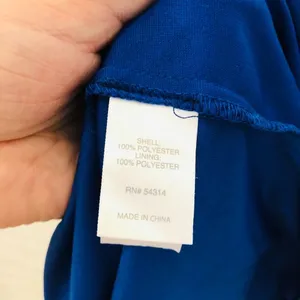 Bisou Bisou Michele Bohbot Blue Print Dress Cold Shoulder Blouson Mini dress thumbnail 8