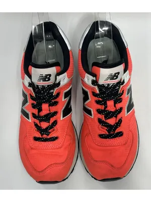 New Balance 574 Women's Shoes Sneakers Size 6 Vivid Coral Running Retro Gym thumbnail 4