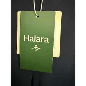 Halara Pants Medium Tall High Waisted InstantCool Quick Dry Flare Golf Blue E2-6 thumbnail 3