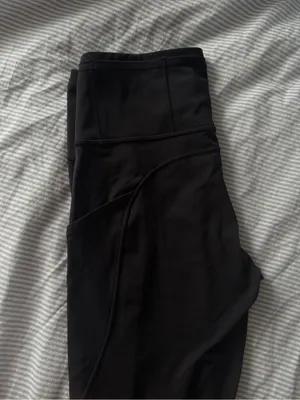 Lululemon Fast and Free 25” Women’s Black High-Rise Performance Leggings thumbnail 8