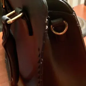 Large black women’s  3-piece handbag set thumbnail 2
