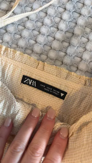 ZARA Gingham Tank thumbnail 3