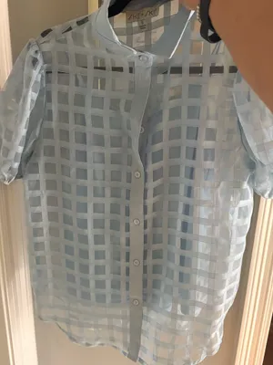 She & Sky Blue Blouse thumbnail 1
