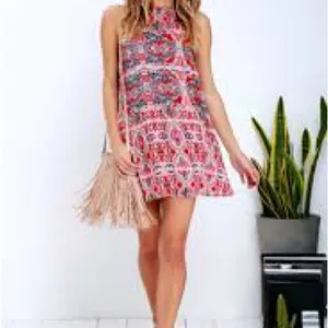 Lulu’s Design Major Red Print Swing Dress thumbnail 8