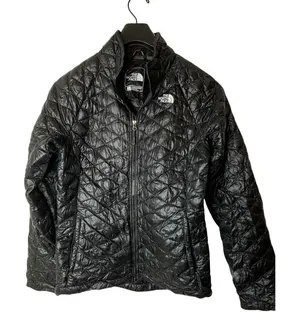 The North Face Thermoball quilted jacket black women's size small thumbnail 1