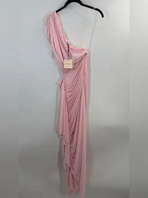 Superdown Juliet Midi Dress in Baby Pink thumbnail 5