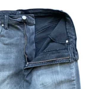 AFRM Huxley Bootcut Jean Womens Sz 32 Grey High Rise Y2K thumbnail 3