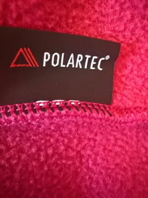 L.L. Bean Polartec Fleece Vest Red Full Zip Pockets Outdoor Hiking Size XL thumbnail 8