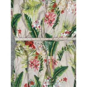 Label of Love Tropical Print A-Line Tassel Maxi Dress Sz Med thumbnail 4