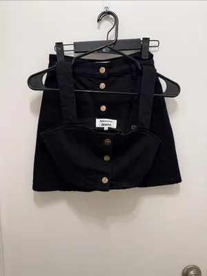 Reformation Chrissy Denim Two Piece Set thumbnail 2