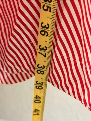 Ralph Lauren Sport red and white striped halter-style sleeveless shirt dress 2 thumbnail 10