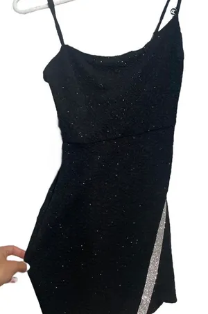Windsor Black Mini Dress thumbnail 1