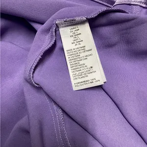 The Drop Violeta cut out silky dress Lavender. Size Large thumbnail 12