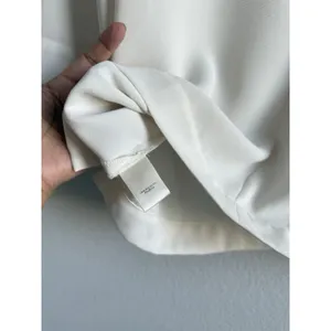 Ann Taylor Women's Wide Dolman Sleeves Ivory Top Blouse Size Large Casual Office thumbnail 5